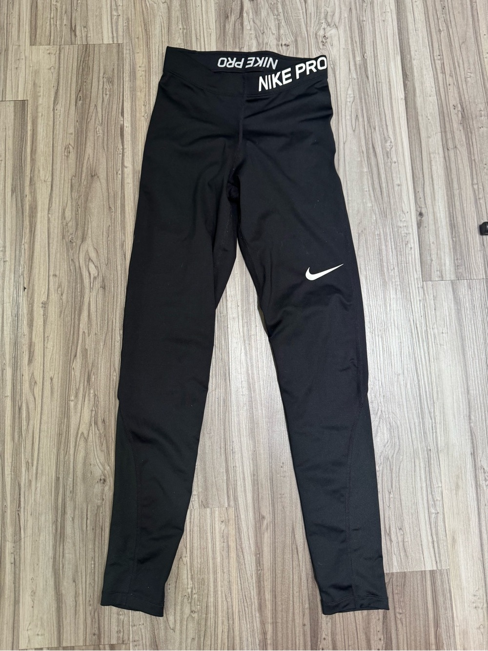#29 Nike Pro Dri-FIT Leggings Women’s Small Black Athletic Compression Pants